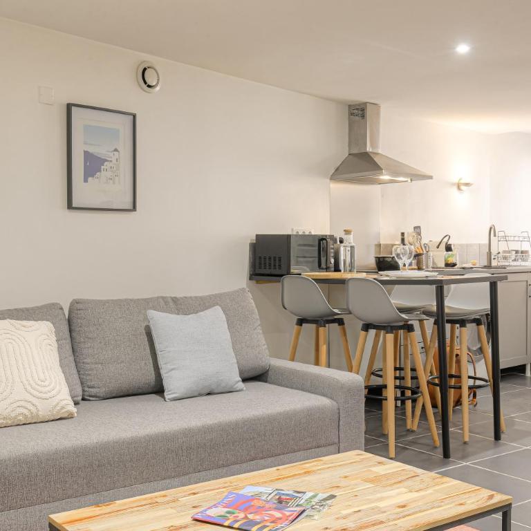 Le Siméon - T2 plein pied, cosy, au cœur de la zone piétonne - Appartement 1 Chambre - 18