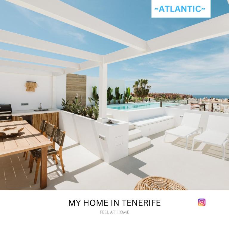 -ATLANTIC- by myhomeintenerife, Luxury Private heated pool - Two-Bedroom Villa - 2