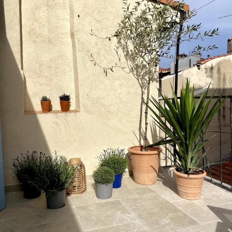 Les Appartements de la rue Vial - Two-Bedroom Apartment with Terrace - 9