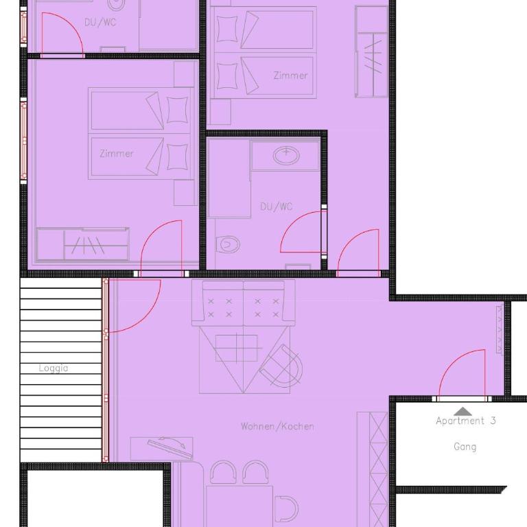 Schrolln Appartements - Apartment mit Dusche - 6