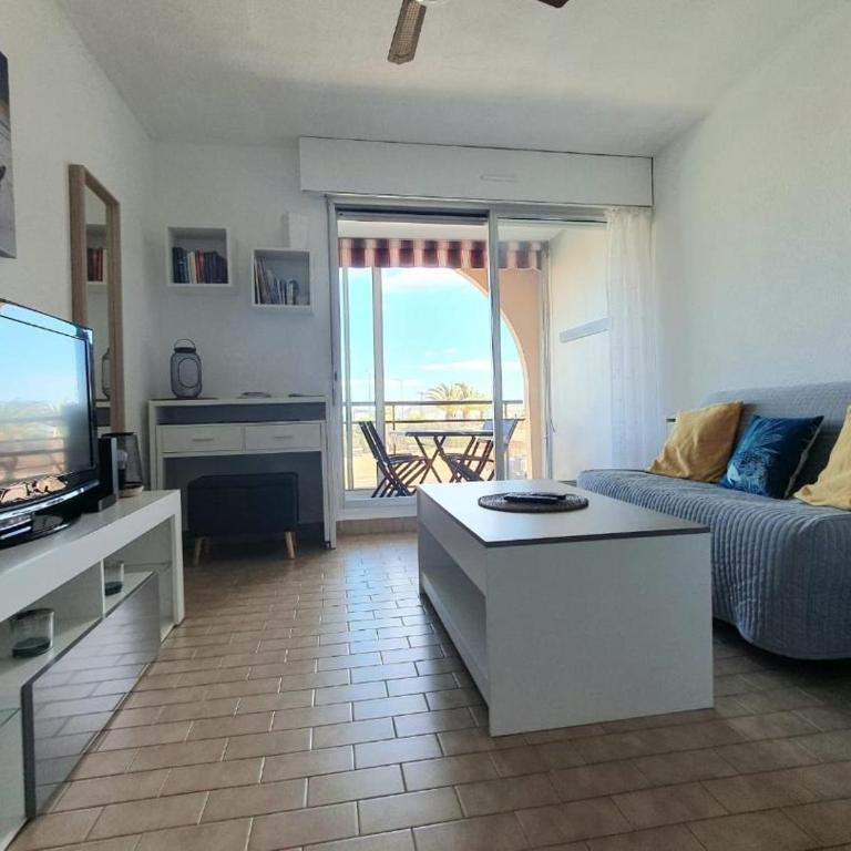 Charmant 2 pièces, Vue sur Mer - Proche Plage - Apartamento de 1 dormitorio - 5