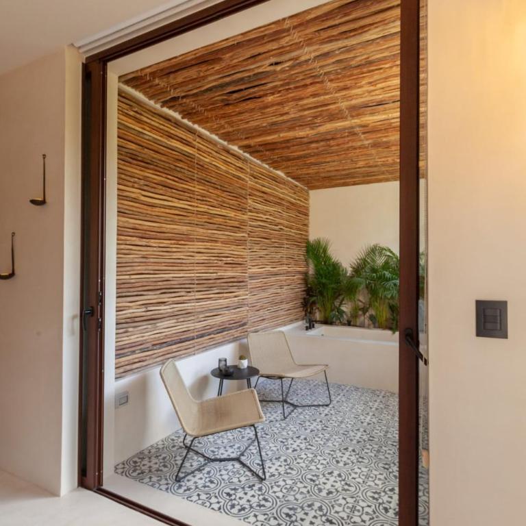 Nature Retreat Tulum Apartment with Tub and Terrace - One-Bedroom Apartment - 14