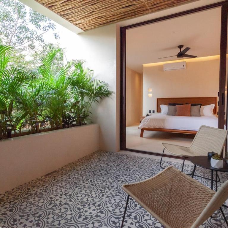 Nature Retreat Tulum Apartment with Tub and Terrace - One-Bedroom Apartment - 19