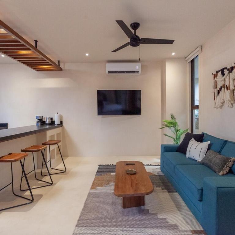 Nature Retreat Tulum Apartment with Tub and Terrace - One-Bedroom Apartment - 38