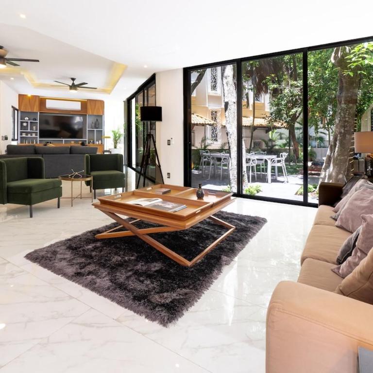 Stunning modern villa with pool and beach access - Apartamento de 1 dormitorio - 25