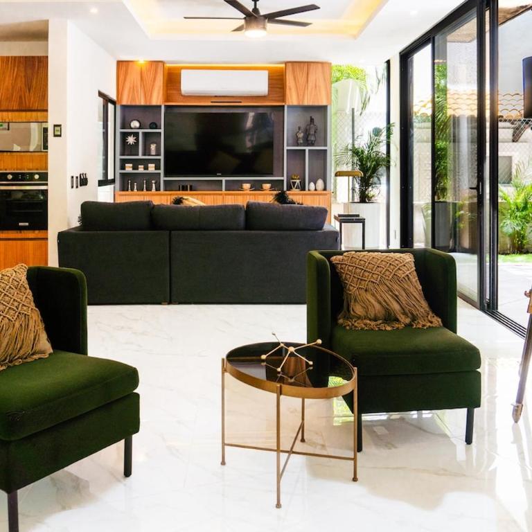 Stunning modern villa with pool and beach access - Apartamento de 1 dormitorio - 31