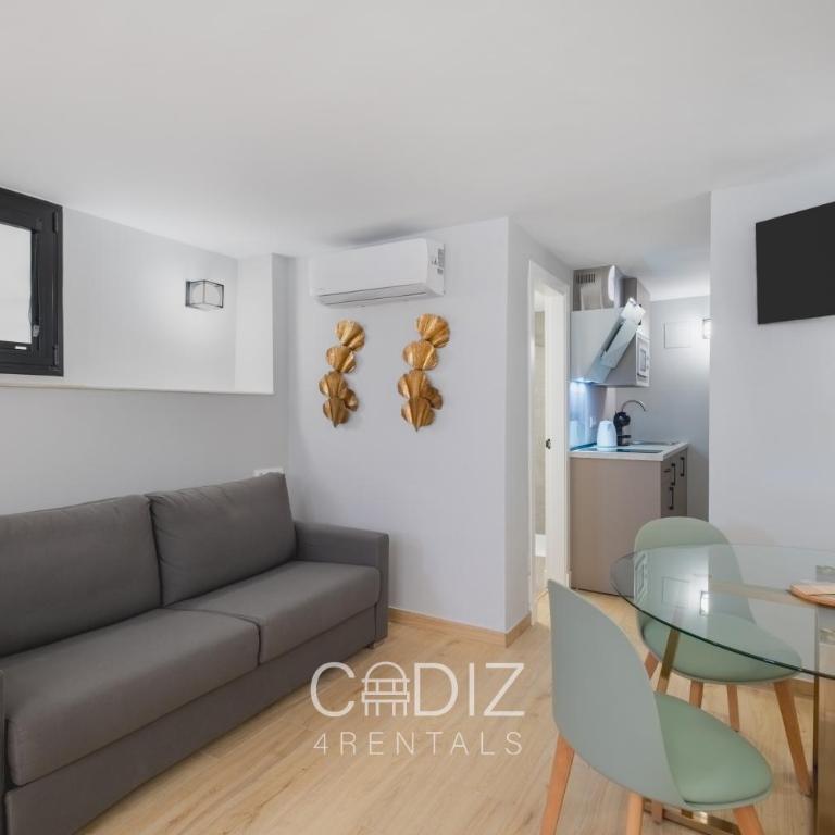 CORAL ZAHARA Suites by Cadiz4Rentals - Estudio Triple - Semisótano - 4