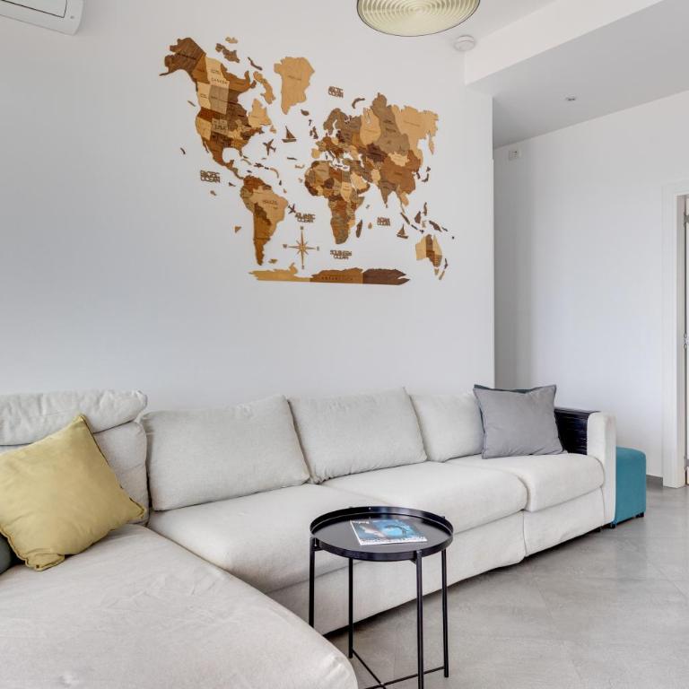 Modern Top Floor Sea View 3BR with Pools, Spa & Fitness - Apartment with Sea View - 63