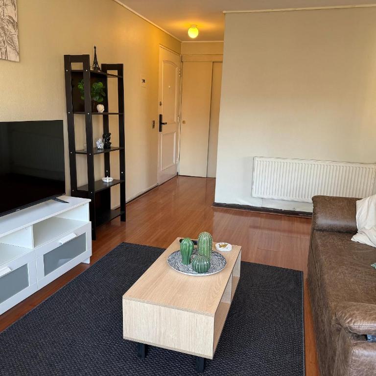 Hermoso Departamento a pasos del Costanera Center - Apartamento con balcón - 11