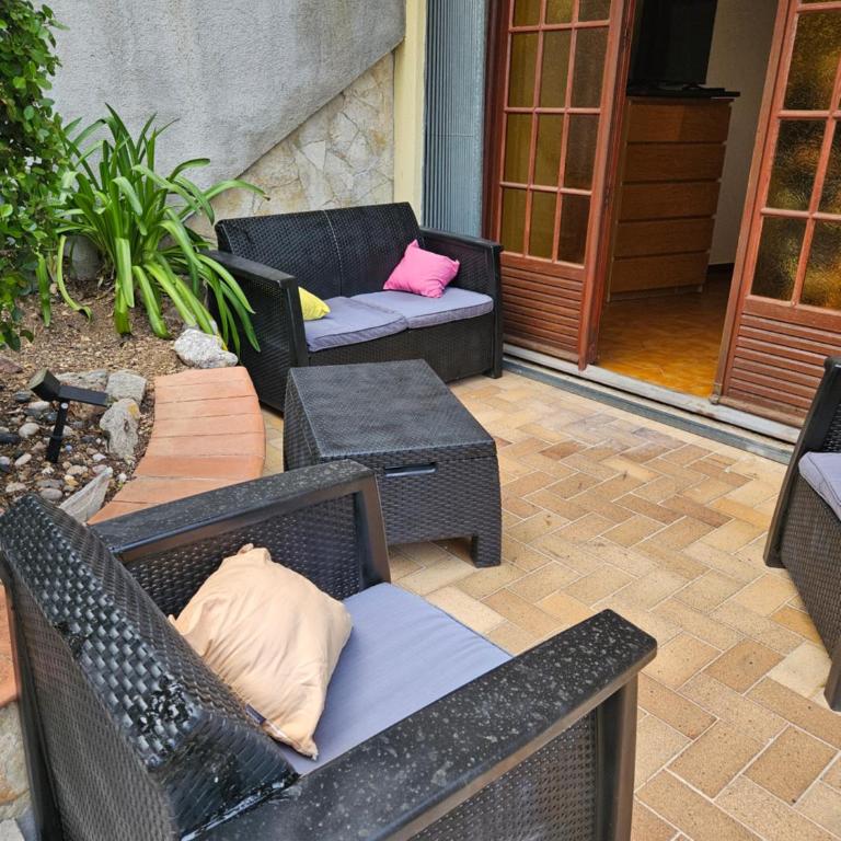 Roquebrune-Cap-Martin - Charmant 2 pièces - Vue Mer - Terrasse- Parking - Proximité Monaco et Plages - Appartement 1 Chambre - 3