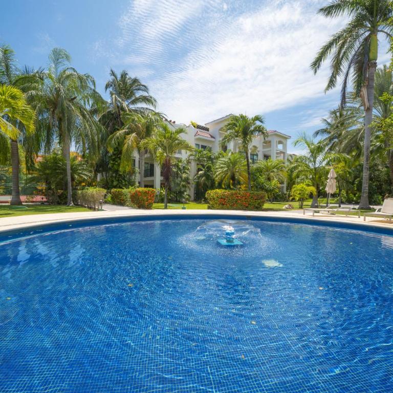 Luxury 2 BR Condo with Pool - Paseo del Sol Playacar II - Two-Bedroom Apartment with Pool View - 22