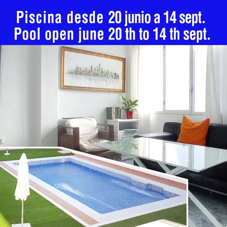 Triana, Lovely Flat+Pool - Two-Bedroom Apartment - 1