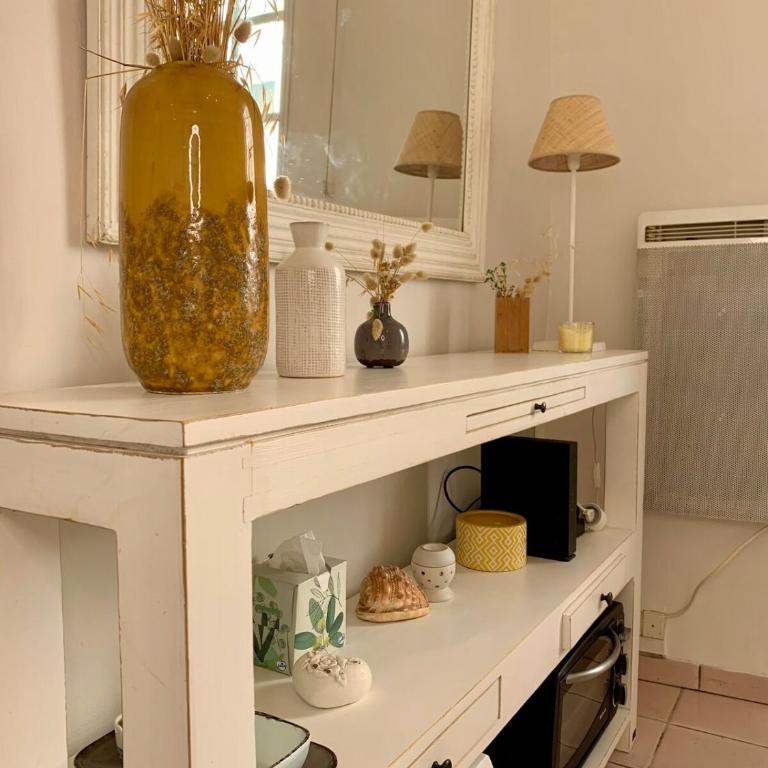 Bel appartement, 20m de la plage - Cour privée - Appartamento con 1 Camera da Letto - 28