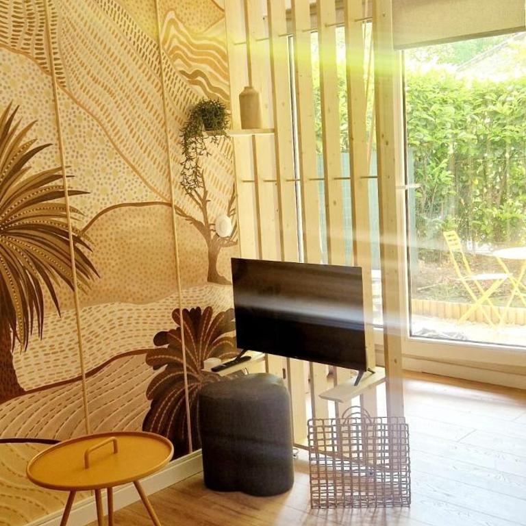 T1bis meublé cozy avec jardin et parking privé - One-Bedroom Apartment - 9