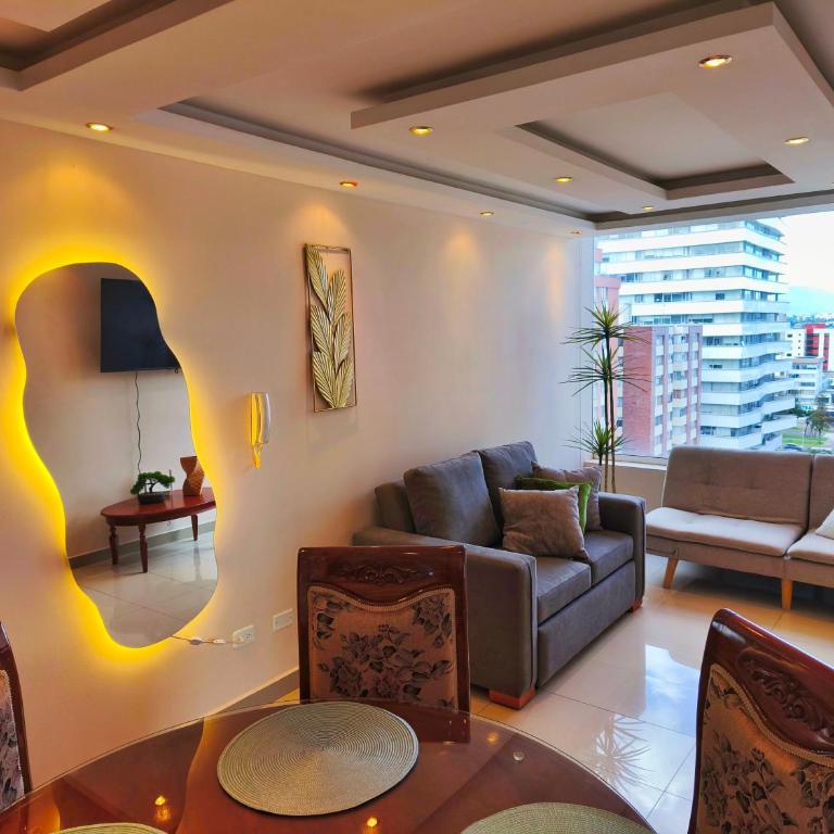 12 Floor Carolina Area best view 2br CCI Quito Coliving Ecuador - Apartamento Deluxe de 3 dormitorios - 10