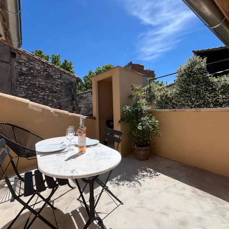 Maison Cosy avec rooftop et BBQ - Roquette - Maison 1 Chambre - 20