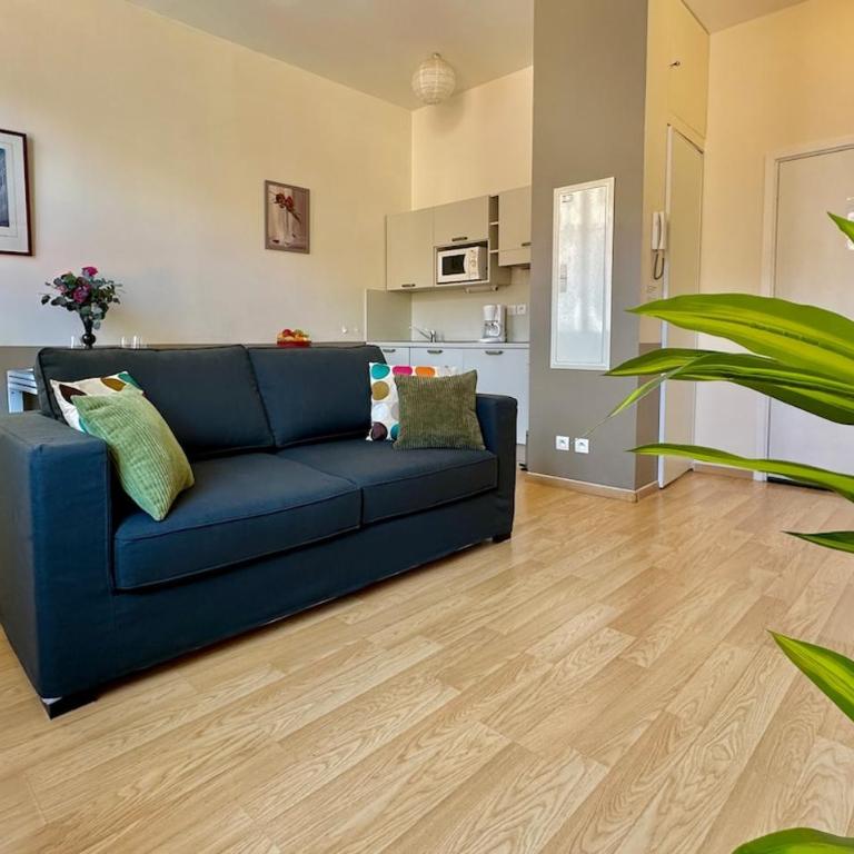 Magnifique 2 pièces - Hyper centre Nice - Appartement 1 Chambre - 34