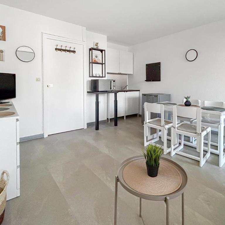Studio cosy clim - Piscine - Plage à pied - Cap d'Agde - Studio mit Poolblick - 19