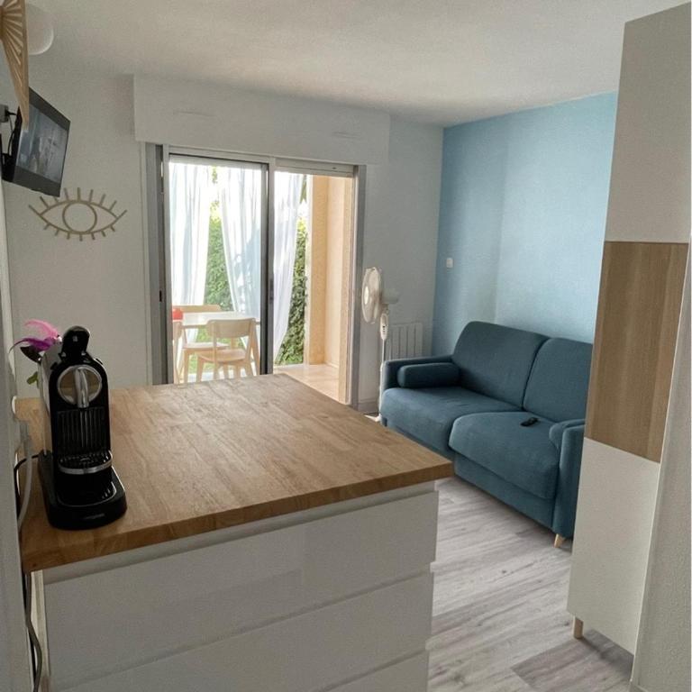 Appartement rénové avec piscine, plage 2mns à pied - Apartment mit 2 Schlafzimmern - 8