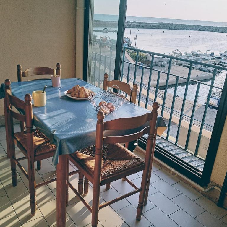 Studio Vue magique pleine mer, port, cap Béar, Racou, Climatisé - Studio - Vue sur Mer - 12