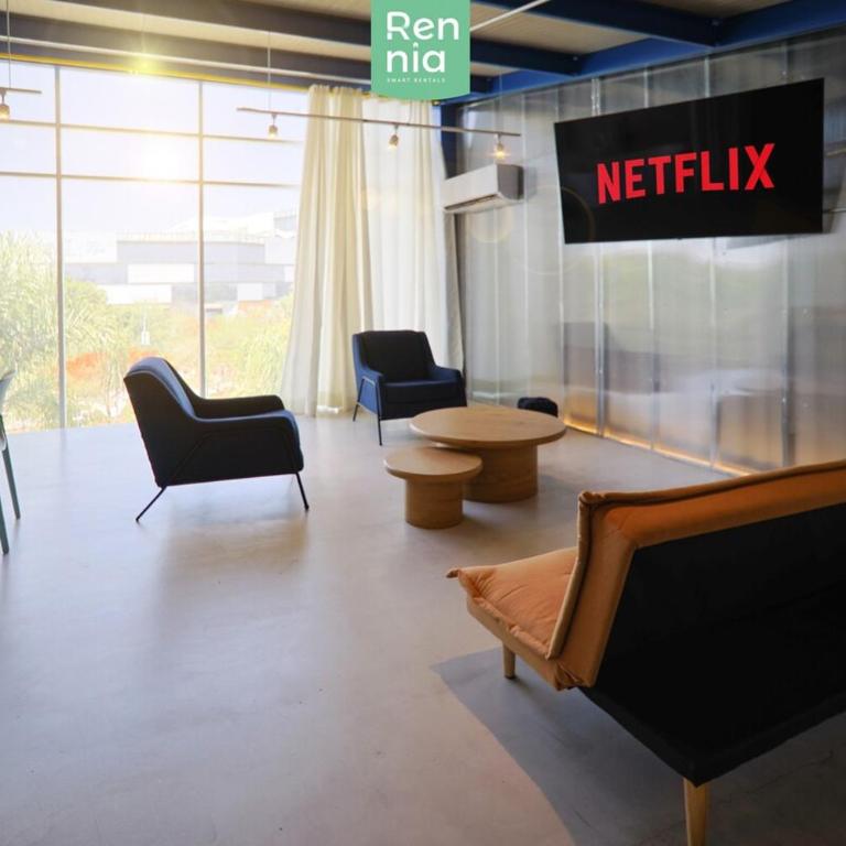 Entire apartment 2 Modern penthouse near Telmex - Two-Bedroom Apartment with City View - 19
