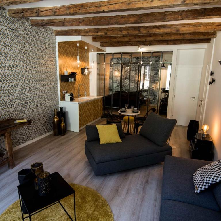 "Un Lieu Unique" le Gold et le Cocon - Apartment Le Gold - 11