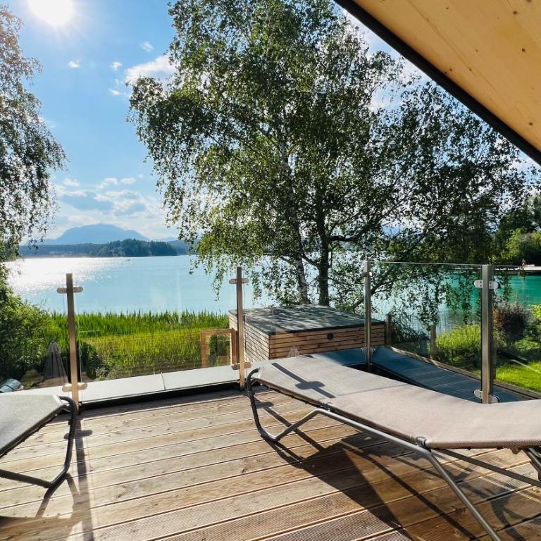 Naturel Chalet am Faaker See - Chalet mit 2 Schlafzimmern - 1