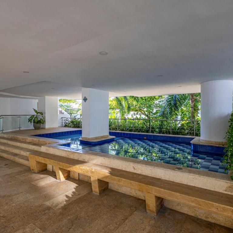 Luxurious Beachfront 3BR, Pool & Ocean Views - Three-Bedroom Apartment - 34