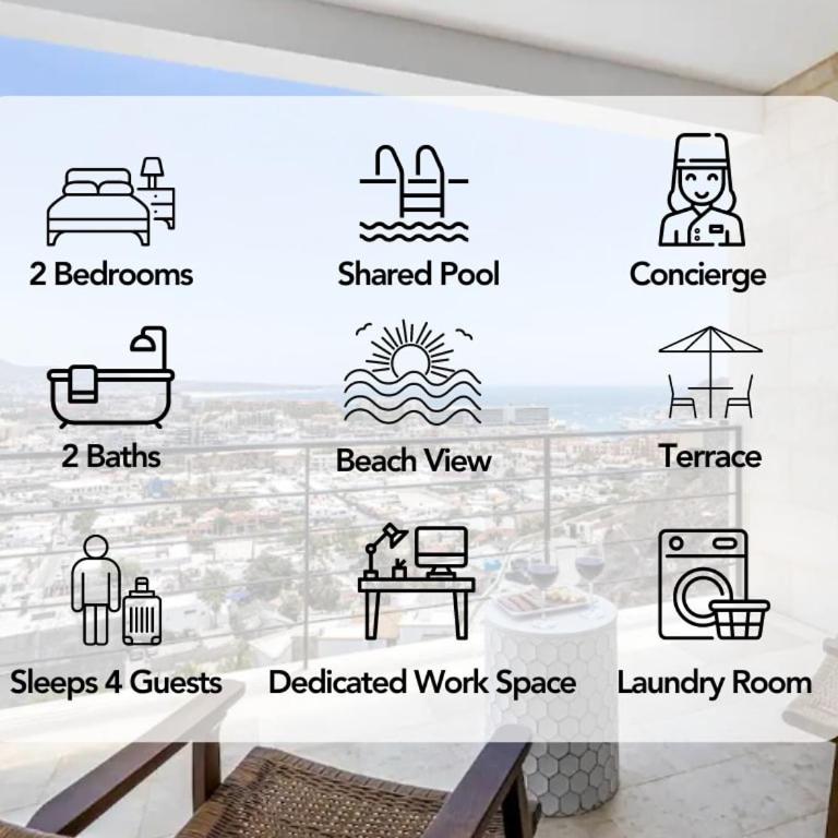 Stunning Ocean Views & Walk to Cabo Marina - Apartamento - 8