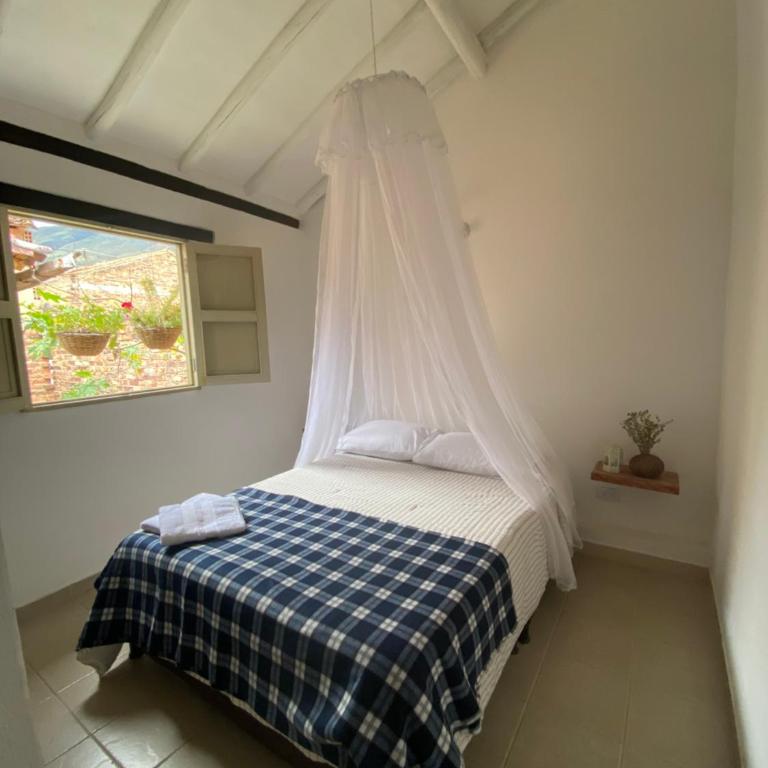El Aldabón - Villa de Leyva - Double Room with Private Bathroom - 1