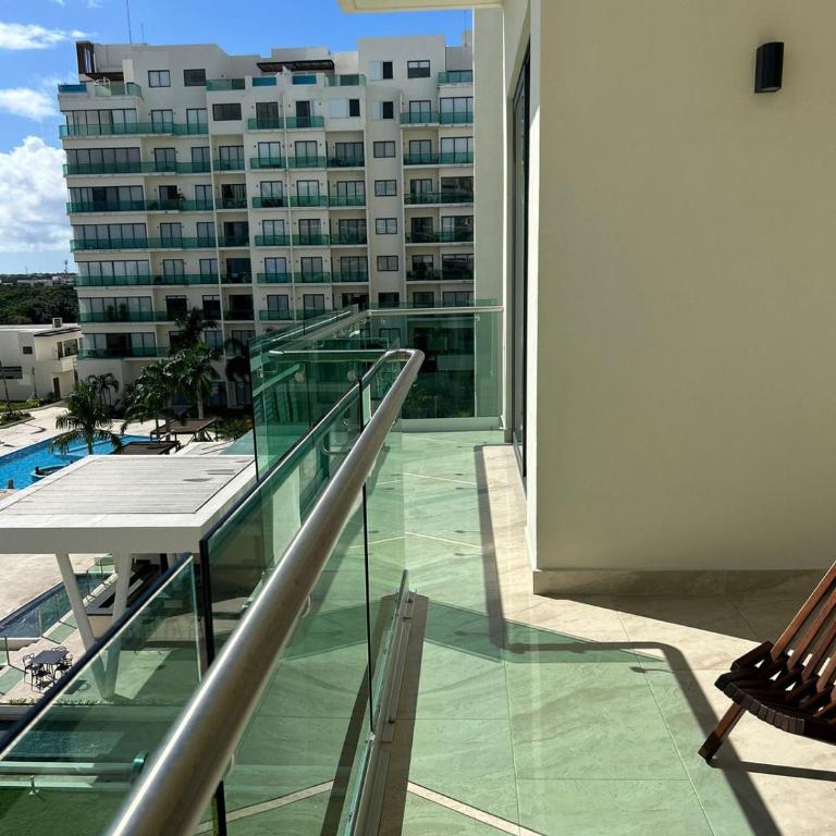 Depa boutique nuevo de 2 recámaras - diseño, confort y excelente ubicación con alberca - Apartamento de 2 dormitorios - 5
