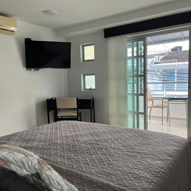 Hotel Villa María Coworking - Deluxe Double Room with Bath - 8