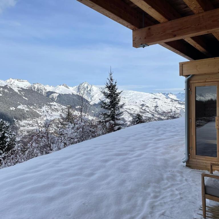 Chalet neuf à La Plagne, accès direct aux pistes, sauna, parking, 5 chambres - FR-1-755-39 - Chalet - 3