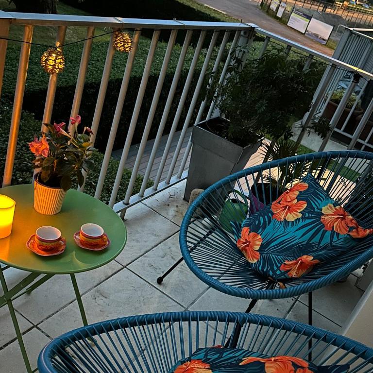 Charmant 2 pièces, balcon, proche centre-ville Cabourg, 4 pers, parking sécurisé - FR-1-487-360 - Apartment - 4