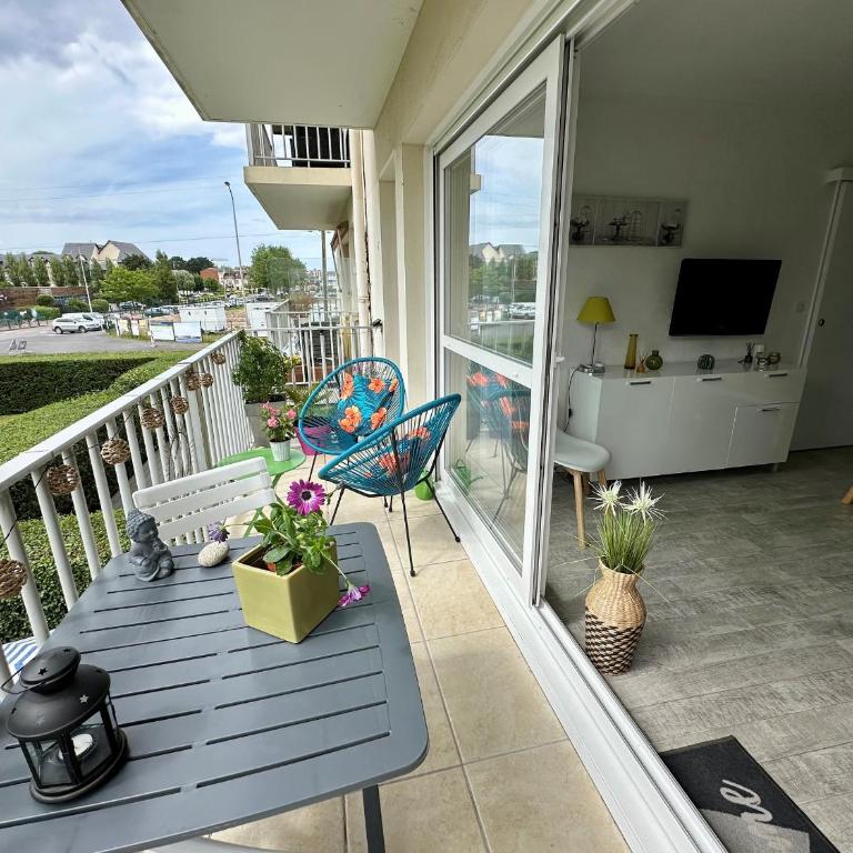 Charmant 2 pièces, balcon, proche centre-ville Cabourg, 4 pers, parking sécurisé - FR-1-487-360 - Apartment - 7