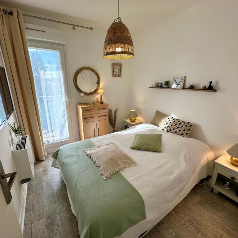 Charmant 2 pièces, balcon, proche centre-ville Cabourg, 4 pers, parking sécurisé - FR-1-487-360 - Apartment - 12