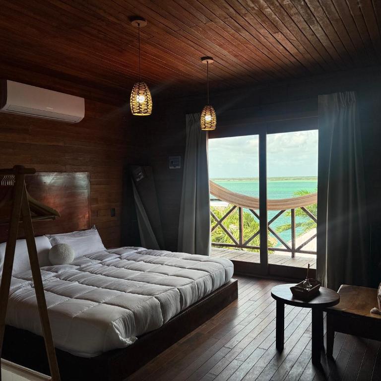 Cabañas María Isabel, Bacalar - Habitación Doble con vistas al lago - 10