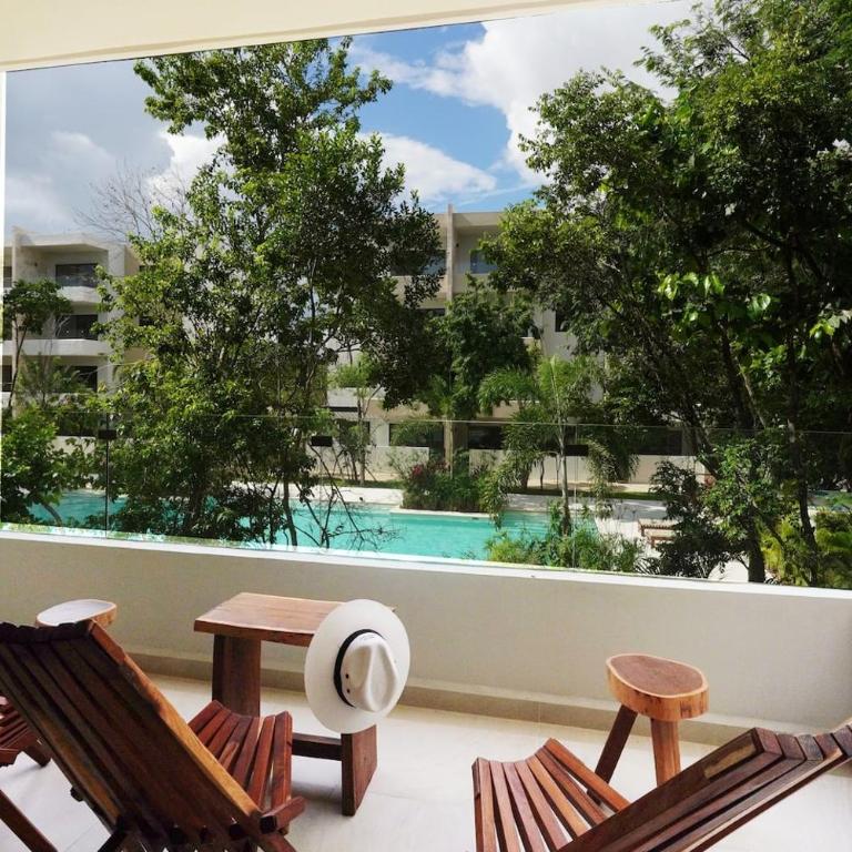NEW Condo Jaguar 12min to Caribe,Pools,Playground - Three-Bedroom Apartment - 1