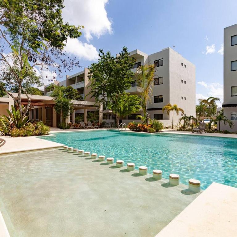 NEW Condo Jaguar 12min to Caribe,Pools,Playground - Three-Bedroom Apartment - 38