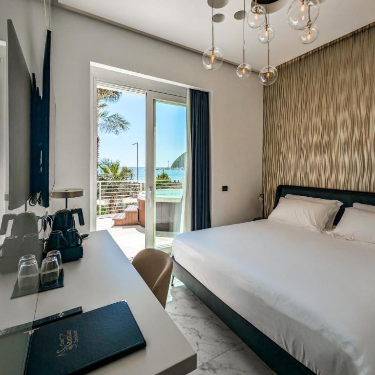 Hotel Nautilus Excelsior - Adults Only - Camera Deluxe con Vasca Idromassaggio e Vista Mare - 3