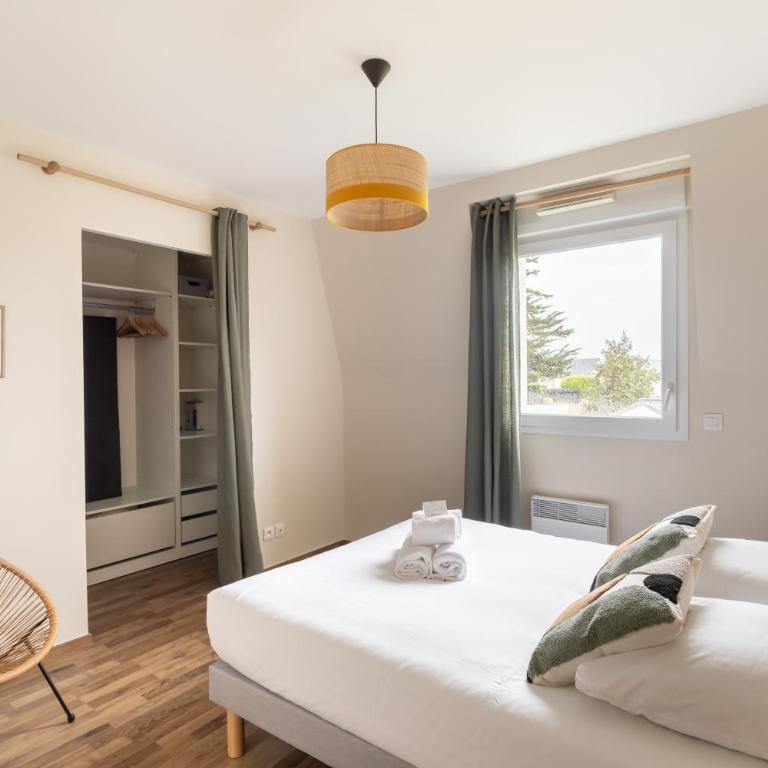 Kerlibri - 15min à Pied de la Plage - Apartamento de 2 dormitorios - 12