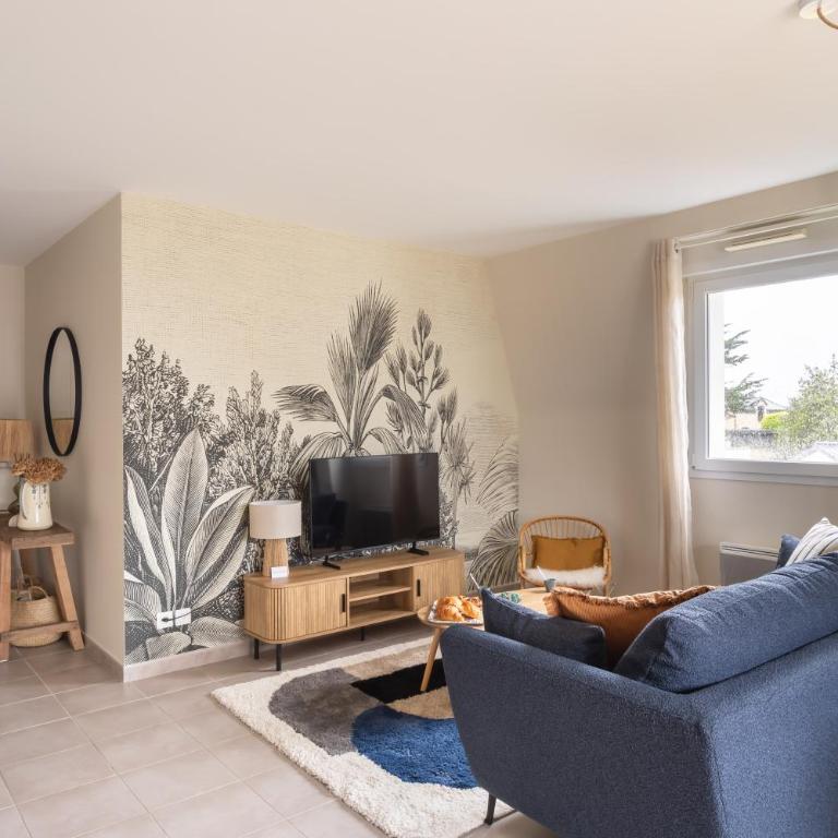 Kerlibri - 15min à Pied de la Plage - Apartamento de 2 dormitorios - 9