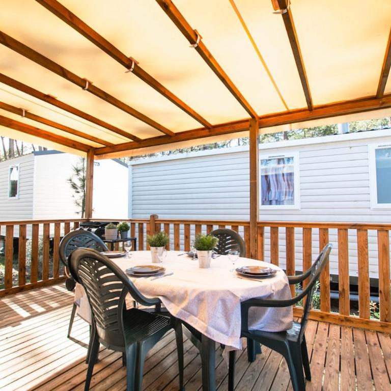 Sekoya Lodge, Mobile Home 500m de la plage - Apartamento de 2 dormitorios - 8