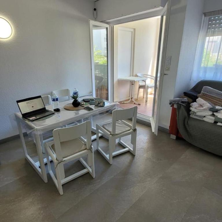 Studio cosy clim - Piscine - Plage à pied - Cap d'Agde - Studio mit Poolblick - 12