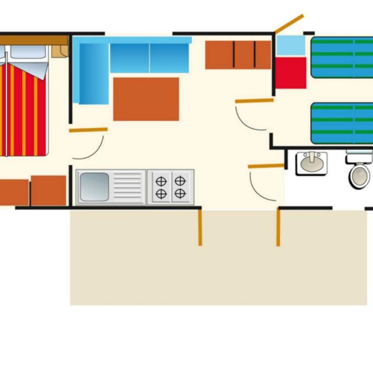 AdriaCamp Mobile Homes Cavallino - Casa Mobile Superior - 8