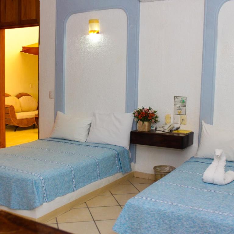 Hotel Careyes Puerto Escondido - Habitación cuádruple - 3