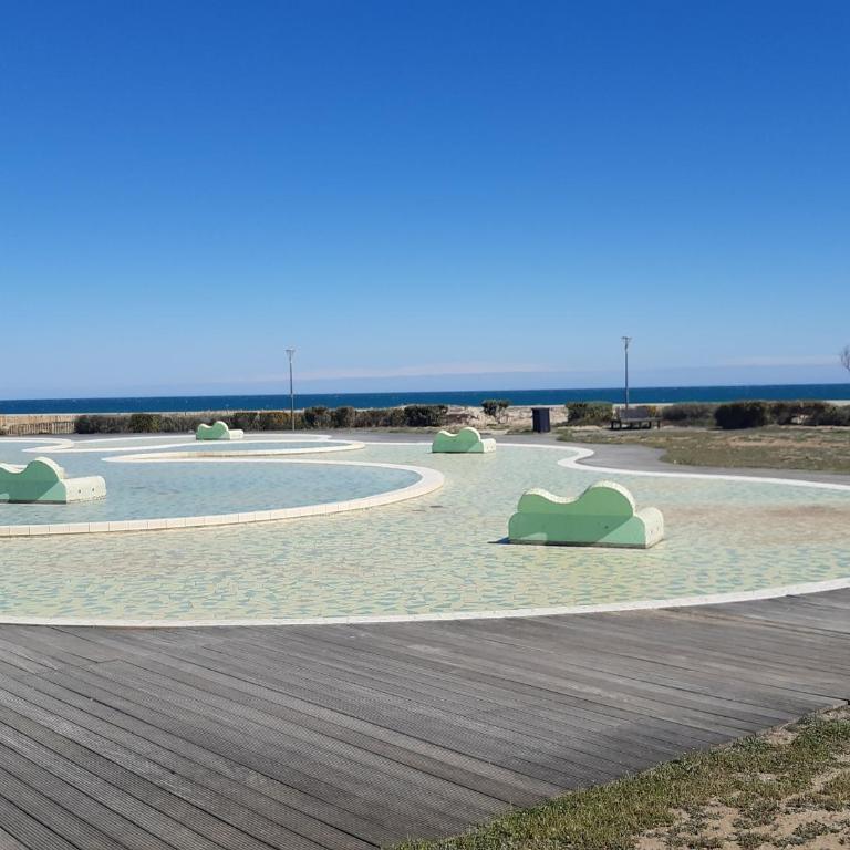 Port Leucate: Appartement T3 Duplex Climatisé, 6 Pers, Face à la Mer, Parking - FR-1-798-53 - Appartement - 22