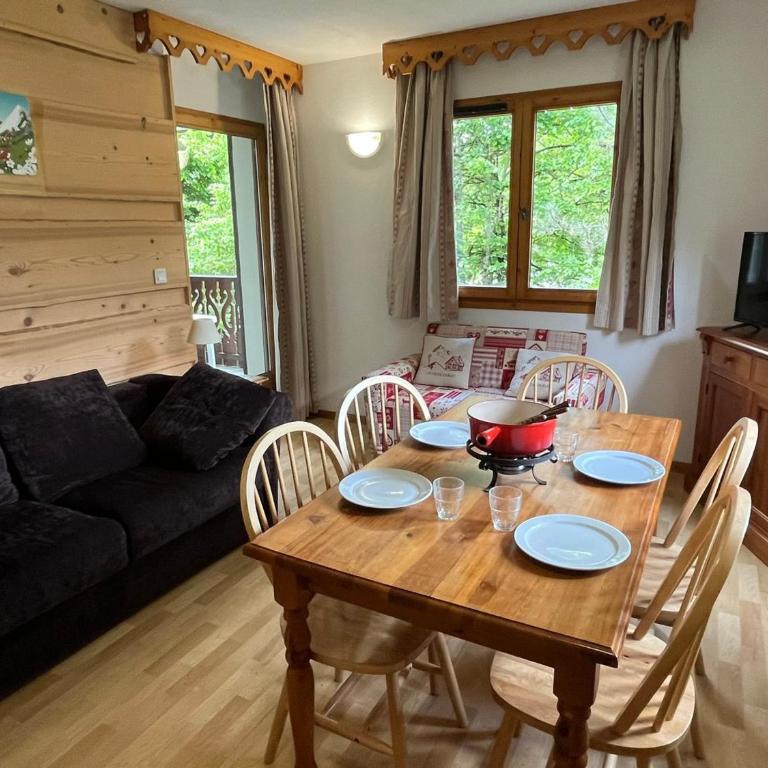 Confortable 2 pièces cabine à Samoëns avec wifi, parking et animaux admis - FR-1-629-105 - Apartment - 1