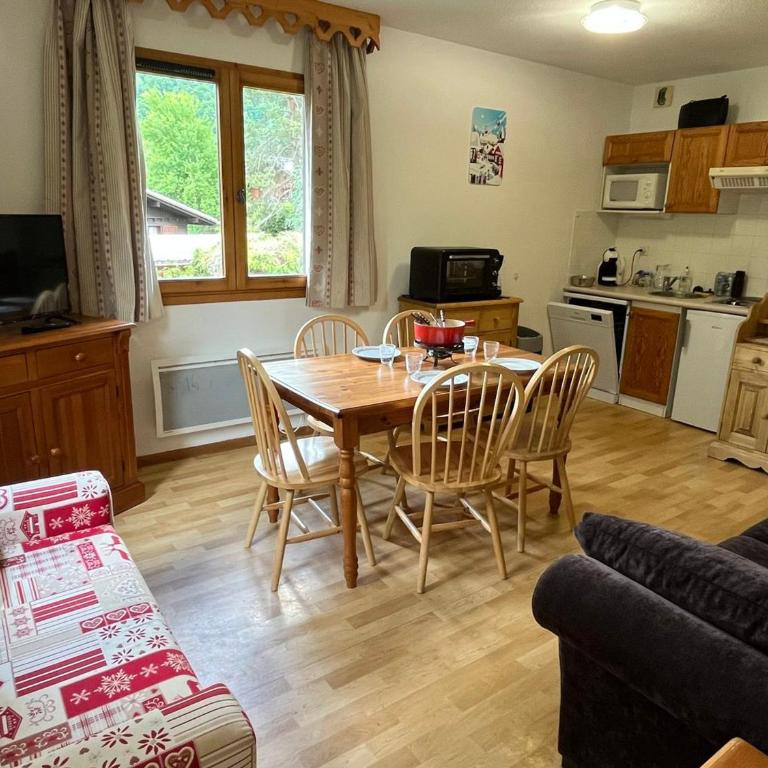 Confortable 2 pièces cabine à Samoëns avec wifi, parking et animaux admis - FR-1-629-105 - Apartment - 9