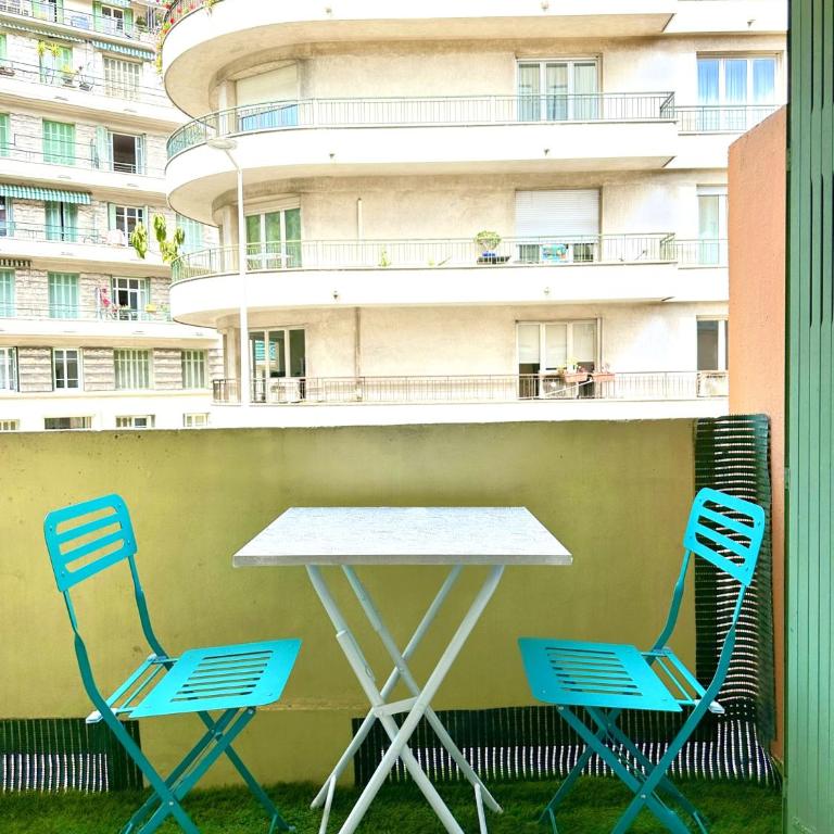 Studio Riviera - balcon et Wifi - Appartement 1 Chambre - 14